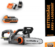 FUXTEC Akku Kettens&auml;ge 20V FX-E1KS20 inklusive 2Ah-Akku und 1A Ladeger&auml;t