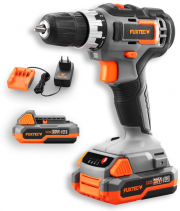 Fuxtec E1BS20 20V Akku-Schrauber Set inkl. Li-Ionen Batterie und Ladeger&auml;t