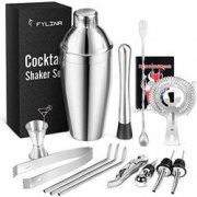 FYLINA Cocktail Shaker Set 14-teiliges Cocktail Bar Set 