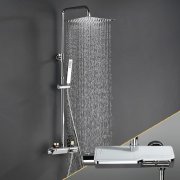 G&ouml;rbach Edelstahl Duschset mit Thermostat f&uuml;r 115,72&euro;