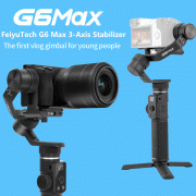 G6 Max 3-Axis Handheld Vlog Gimbal Stabilisator OLED F&uuml;R ILDC Kameras