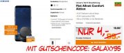 Galaxy S8 + DeX Dockingst. + 64GB microSD mit 19&euro; Ersparnis + Allnet-Flat inkl. 1GB (Vodafone-Netz)