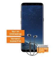 Galaxy S8 + Sennheiser+ 64GB Speicherkarte f&uuml;r 4,99&euro; + Vodafone oder Telekom Tarif 19,99&euro; mtl.