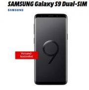 Galaxy S9 / S9 Plus (DualSIM!) mit 74&euro; Ersparnis + eff. GRATIS: Allnet-Flat inkl. 1GB/2GB 