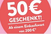 Galeria Kaufhof: Ab 200&euro; Einkauf 50&euro; Sofortrabatt