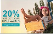 Galeria Kaufhof: Outdoor-Spielwaren heute 20 % reduziert