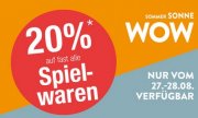 Galerlia Kaufhof &ndash; 20% auf fast alle Spielwaren