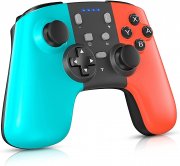 Gameeco Bluetooth USB Wireless Game Controller f&uuml;r Nintendo Switch mit Vibration und Turbo Funktion
