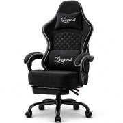 Gaming Stuhl mit Fu&szlig;st&uuml;tze und 150 kg Belastbarkeit f&uuml;r nur 86,44 &euro;