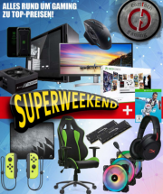 Gaming Superweekend bei Comtech mit bis zu 47% Rabatt