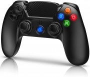 Gamory Wireless Touchscreen Controller f&uuml;r PS4 mit sechsachsiger Dual-Vibration und Audio 