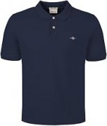 Gant Herren Reg Shield Ss Pique Polo Polohemd f&uuml;r nur 36&euro;