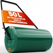 Gardebruk Rasenwalze 60cm 50L mit gepolsterten Griff