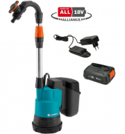 Gardena 14602-20 Akku-Regenfasspumpe inkl. Akku und Ladeger&auml;t