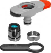 Gardena 18210-20 Hahnverbinder f&uuml;r Indoor-Wasserh&auml;hne inkl. Adapter