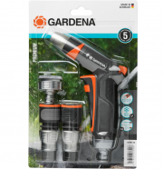 Gardena 18298-20 Premium Grundausstattung Reinigungsspritze mit Anschluss-Set