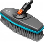 Gardena 18810-20 Cleansystem Soft Stielb&uuml;rste mit Wasseranschluss