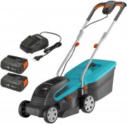 GARDENA Akku-Rasenm&auml;her PowerMax 32/36V P4A Ready-To-Use Set inkl. 2 x 18V P4A Akku