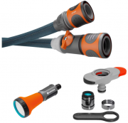 Gardena Liano Xtreme 10 m Textilschlauch Set mit Hahnverbinder f&uuml;r Indoor-Wasserhahn