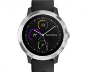 GARMIN v&iacute;voactive 3 Smartwatch Silikon, 127-204 mm, Schwarz/Silber