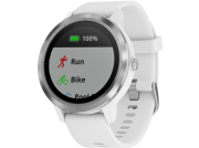 GARMIN v&iacute;voactive 3, Smartwatch, Silikon, 127-204 mm, Wei&szlig;/Silber f&uuml;r 199&euro; statt 216.45&euro;