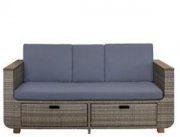 Garten-Loungesofa mit F&auml;chern (teilweise aus Akazie) f&uuml;r 299&euro;