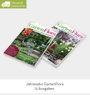 GartenFlora Jahresabo - 12 Ausgaben - Absoluter Sparpreis - Nur 1,08 &euro; pro Ausgabe f&uuml;r 12,95&euro;