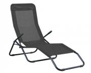 Gartenliege grau Stahl ab ~15&euro;