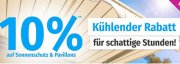 GartenXXL: 10% Rabatt auf Sonnenschutz & Pavillions