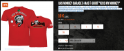 Gas Monkey Garage X-Mas T-Shirt "Kiss my Monkey beim dmax-online-shop 
