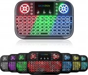 &lrm;GECENinov Wireless Tastatur mit Touchpad f&uuml;r PC, Android TV Box, Smart TV, XBOX360 / PS3, PS4