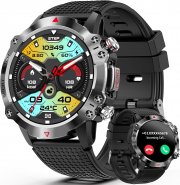 GedFong Smartwatch und Fitnesstracker mit Telefonfunktion und 100+ Sportmodi f&uuml;r Android und iOS