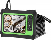 GEEUMI 1080P Dual-Lens Akku Endoskopkamera mit 4.3 Zoll Vollbild-Monitor 