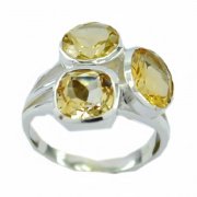 Gemsonclick Citrin Ring Sterling Silber f&uuml;r 41,80&euro;
