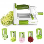 Gem&uuml;se Spiralschneider, MILcea 5 Klingen f&uuml;r 21,69&euro; statt 27,69&euro;