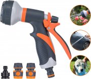 &lrm;Generisch Garten Handbrause mit 8-Funktionen inkl. Zubeh&ouml;r