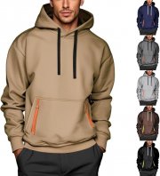 Generisch Herren Langarm Kapuzenpullover in vielen Farben