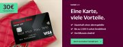GenialCard Kreditkarte + 30&euro; Guthaben + keine Jahresgeb&uuml;hr + 15% Cashback + bis 2.500&euro; Kreditlimit