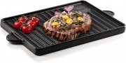 Genius BBQ Gusseisen Wende-Grillplatte 29 x 22,5 cm