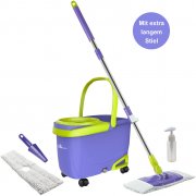 Genius CLEANissimo Flymop 8-teiliges Wisch-Komplettset