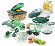 Genius Nicer Dicer Chef 34-in-1 Multifunktions-Profi-Gem&uuml;seschneider