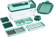 Genius Nicer Dicer Fusion 10-teiliger Obst- und Gem&uuml;seschneider