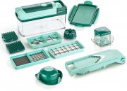 Genius Nicer Dicer Fusion 13-teiliger Obst- und Gem&uuml;seschneider