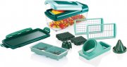 Genius Nicer Dicer Fusion Smart 12-teiliges Gem&uuml;seschneider-Set