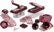 Genius Nicer Dicer Fusion Smart Set 23-teilig inkl. Twist in rubinrot