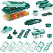 Genius Nicer Dicer Fusion Smart Set 34 Teile inkl. Twist Alles-Schneider