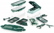 Genius Nicer Dicer Plus 18-teilig smaragdgr&uuml;n