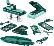 Genius Nicer Dicer Plus 21-teilig Smaragdgr&uuml;n