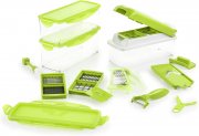 Genius Nicer Dicer Plus Kiwi 18-teiliger Obst- und Gem&uuml;seschneider