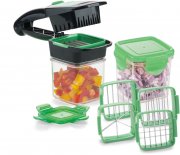 Genius Nicer Dicer Quick Gem&uuml;seschneider 9-teilig